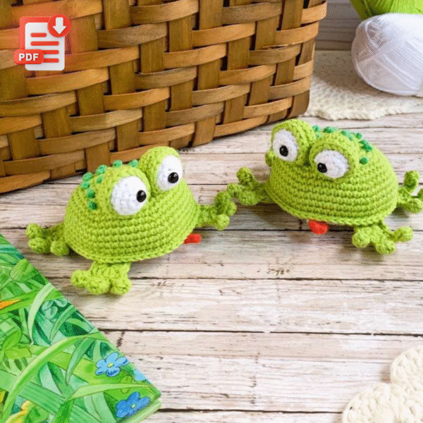 Little Frog – Crochet PDF Tutorial