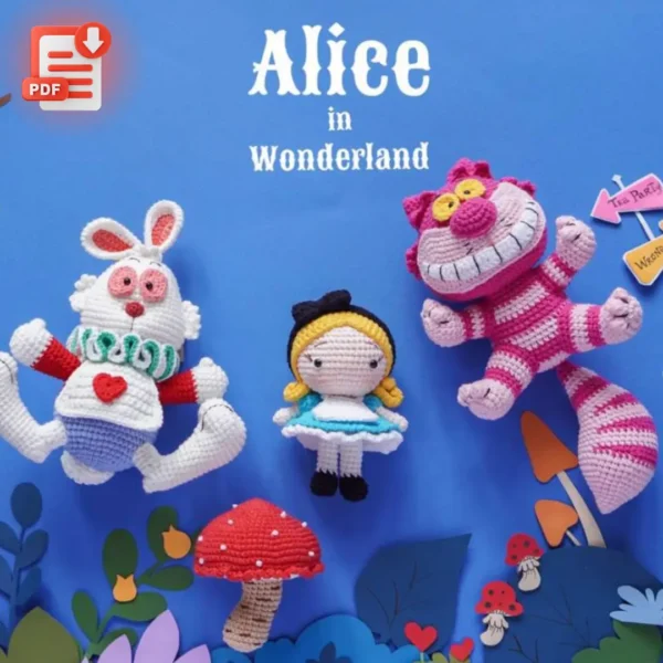 Alice in Wonderland – Crochet PDF Tutorial