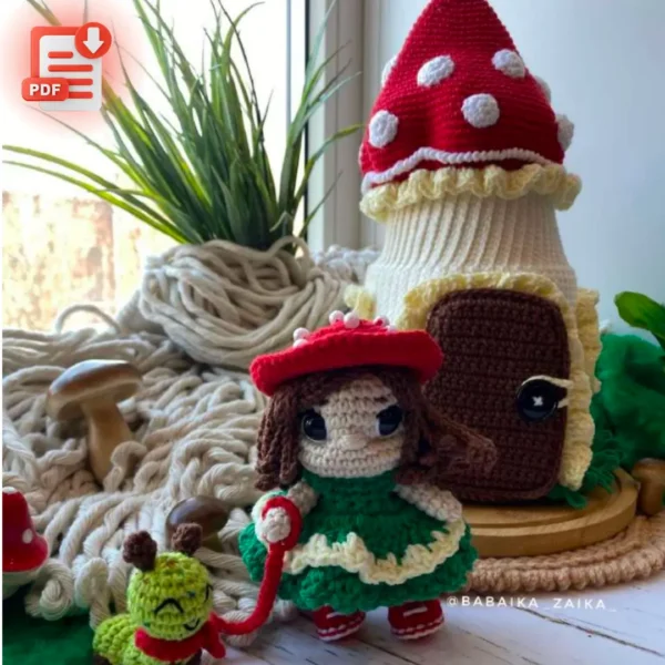 Amanita House – Crochet PDF Tutorial