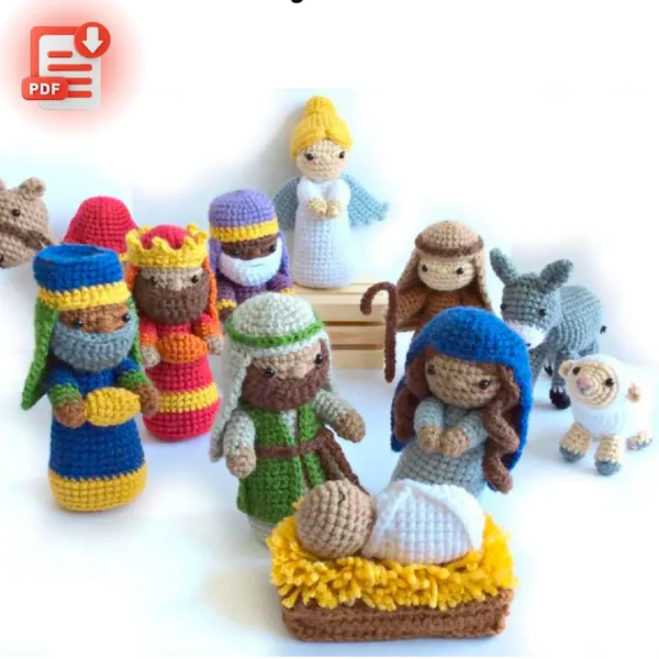 Amigurumi Nativity – Crochet PDF Tutorial