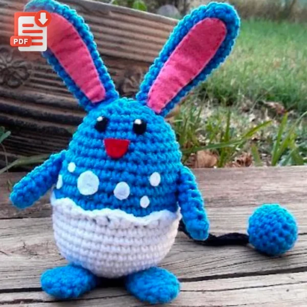 Azumarill – Crochet PDF Tutorial