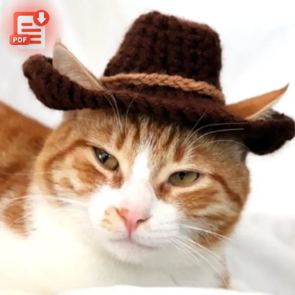 Cat Cowboy – Crochet PDF Tutorial